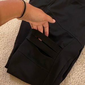 Black workout leggings size small